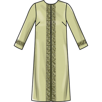 New Look Sewing Pattern N6823 Misses Coat and Dress 6823 Image 4 From Patternsandplains.com