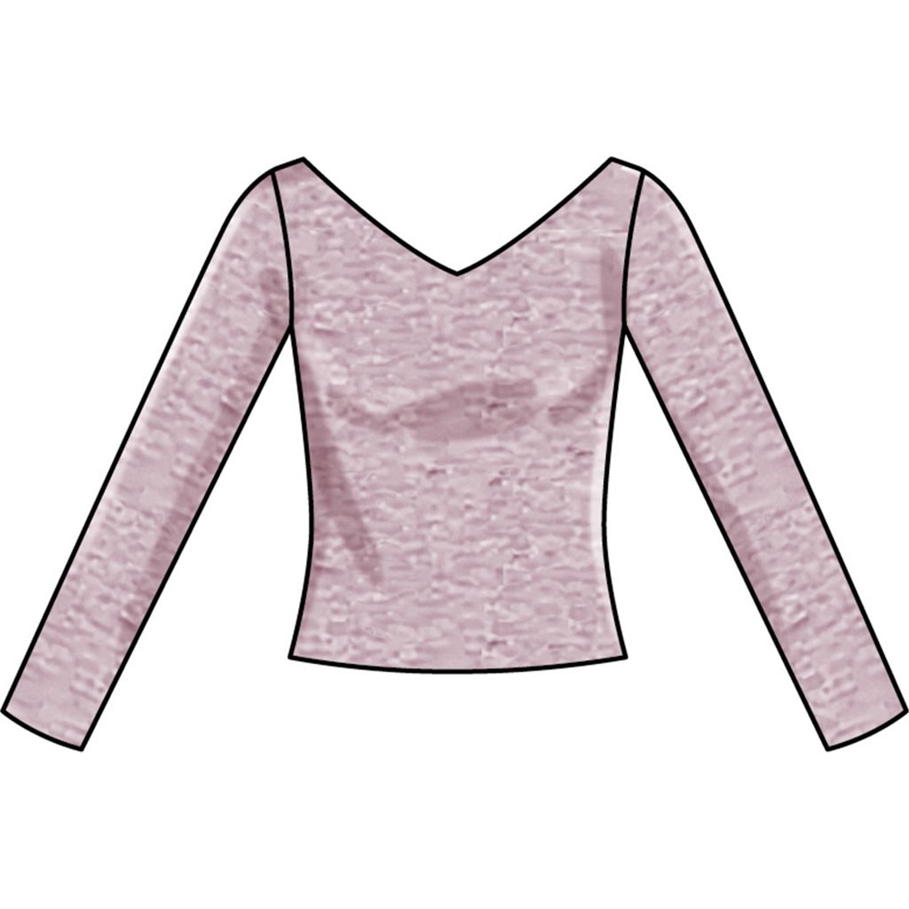 New Look Sewing Pattern N6829 Misses Pants in Two Lengths and Knit Tops 6829 Image 3 From Patternsandplains.com