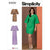 Simplicity Sewing Pattern S3000 Misses and Womens Dress In Three Lengths 3000 Image 1 From Patternsandplains.com