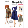 Simplicity Sewing Pattern S3016 Misses Skirts 3016 Image 1 From Patternsandplains.com