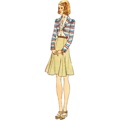 Simplicity Sewing Pattern S3018 Misses Pants Skirt and Jacket 3018 Image 3 From Patternsandplains.com