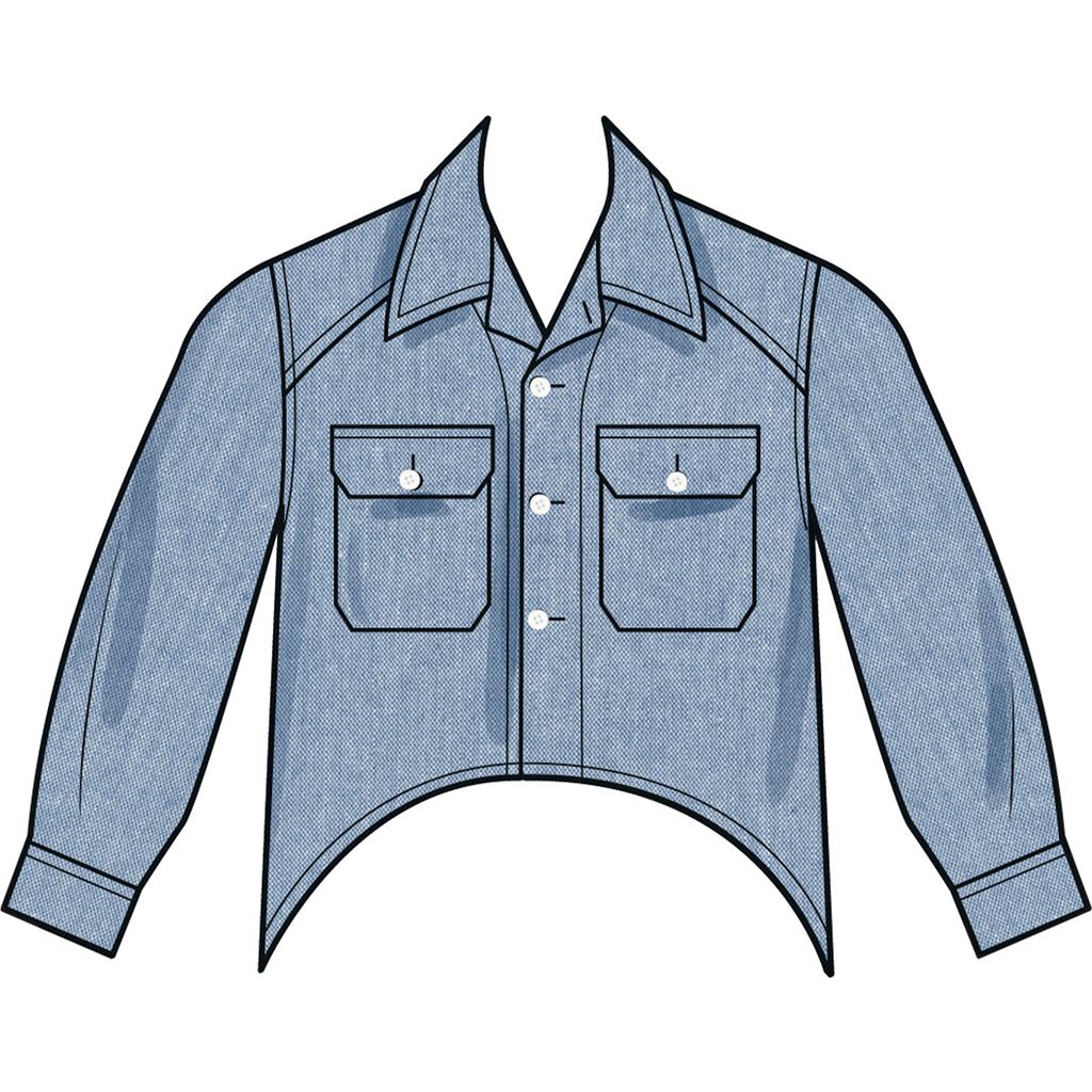 Open Front Shacket Pattern Simplicity Sewing Pattern S3019 Unisex Adaptive Shacket by Sewn ...