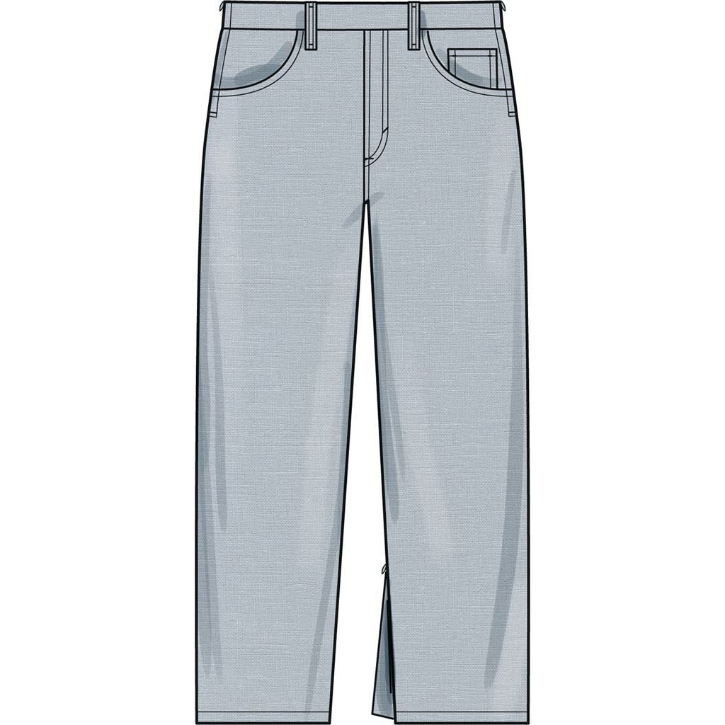 Simplicity Sewing Pattern S3020 Unisex Adaptive Jeans by Sewn Adaptive 3020 Image 3 From Patternsandplains.com