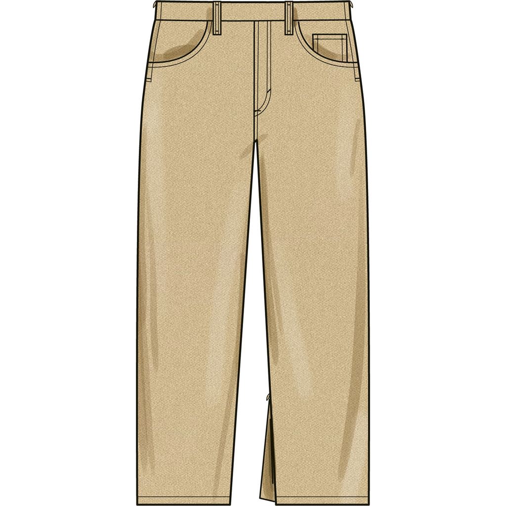 Simplicity Sewing Pattern S3020 Unisex Adaptive Jeans by Sewn Adaptive 3020 Image 4 From Patternsandplains.com