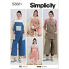 Simplicity Sewing Pattern S3021 Misses Aprons and Pant Aprons 3021 Image 1 From Patternsandplains.com