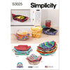 Simplicity Sewing Pattern S3025 Microwavable Cozies by Carla Reiss Design 3025 Image 1 From Patternsandplains.com