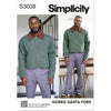 Simplicity Sewing Pattern S3038 Mens Jacket by Norris D nta Ford 3038 Image 1 From Patternsandplains.com