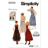 Simplicity Sewing Pattern S3048 Misses Jumpers in Two Lengths 3048 Image 1 From Patternsandplains.com