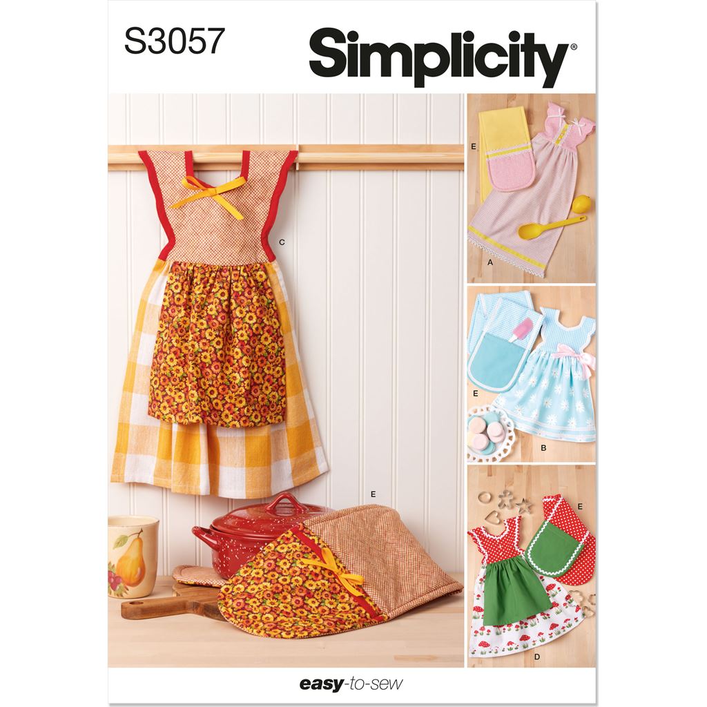 Simplicity Sewing Pattern S3057 Kitchen Accessories 3057 Image 1 From Patternsandplains.com