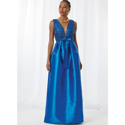Simplicity Sewing Pattern S3066 Misses Special Occasion Gowns 3066 Image 2 From Patternsandplains.com