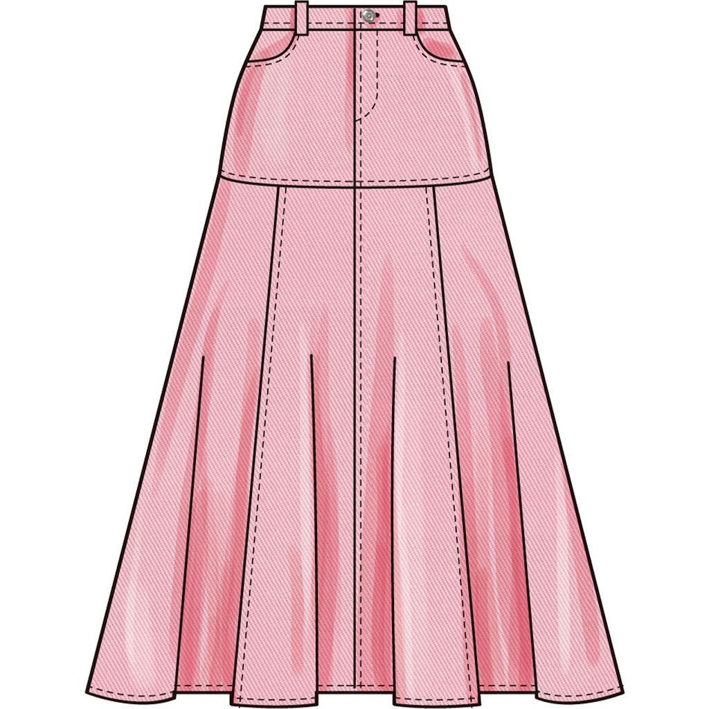 Simplicity Sewing Pattern S3070 Misses Skirts 3070 Image 4 From Patternsandplains.com