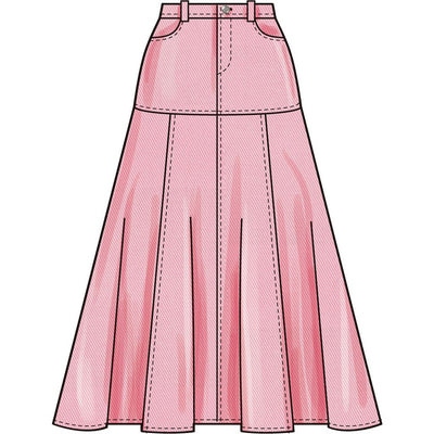 Simplicity Sewing Pattern S3070 Misses Skirts 3070 Image 4 From Patternsandplains.com