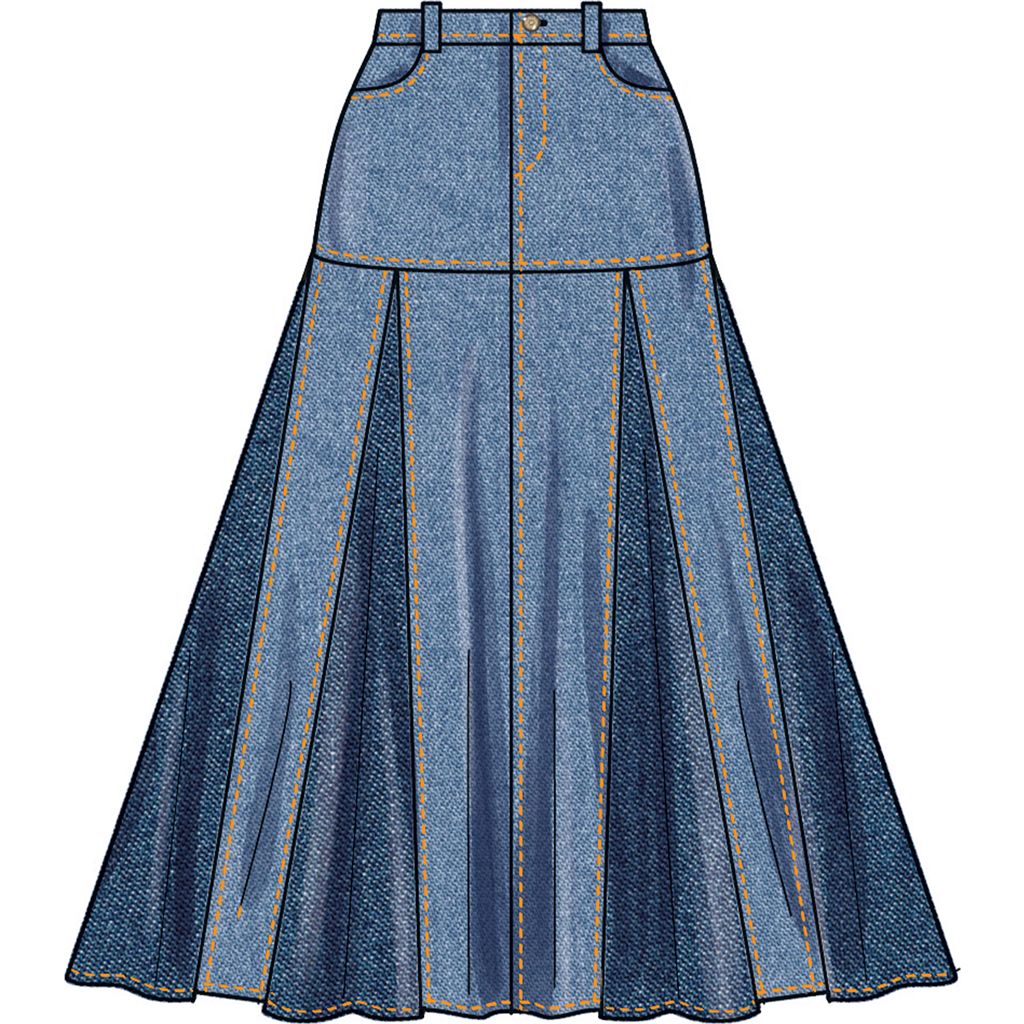 Simplicity Sewing Pattern S3070 Misses Skirts 3070 Image 5 From Patternsandplains.com