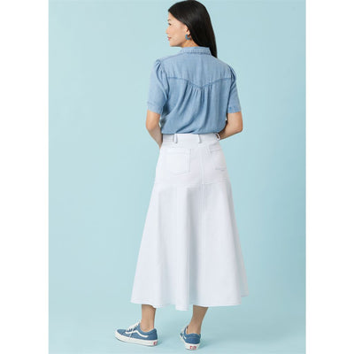 Simplicity Sewing Pattern S3070 Misses Skirts 3070 Image 6 From Patternsandplains.com