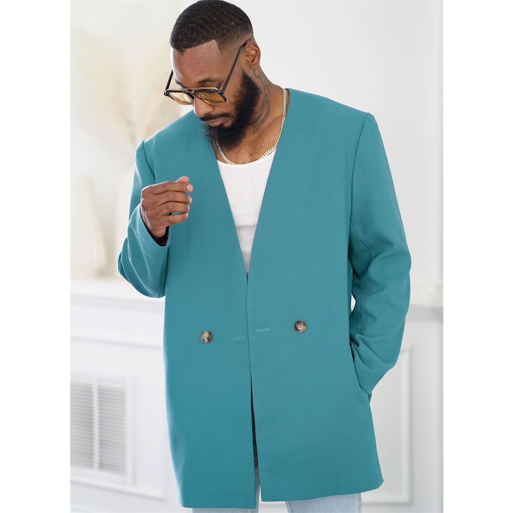 Simplicity Sewing Pattern S3071 Unisex Blazer by Mimi G Style 3071 Image 6 From Patternsandplains.com