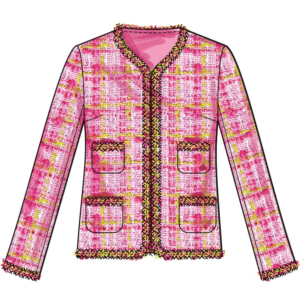 Simplicity Sewing Pattern S3074 Misses and Miss Petite Jacket Shorts and Pants 3074 Image 3 From Patternsandplains.com