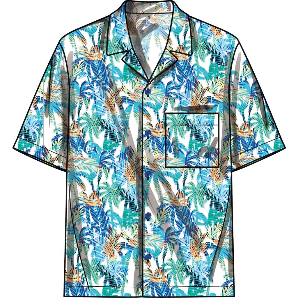 Simplicity Sewing Pattern S3075 Mens Shirts 3075 Image 3 From Patternsandplains.com