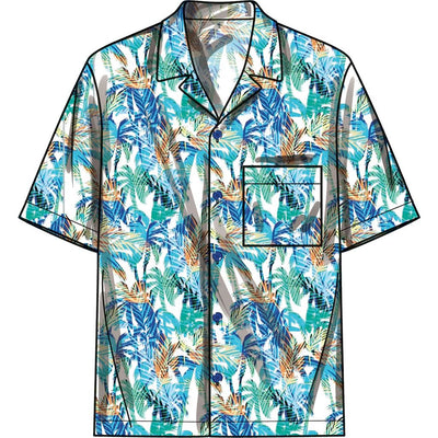 Simplicity Sewing Pattern S3075 Mens Shirts 3075 Image 3 From Patternsandplains.com