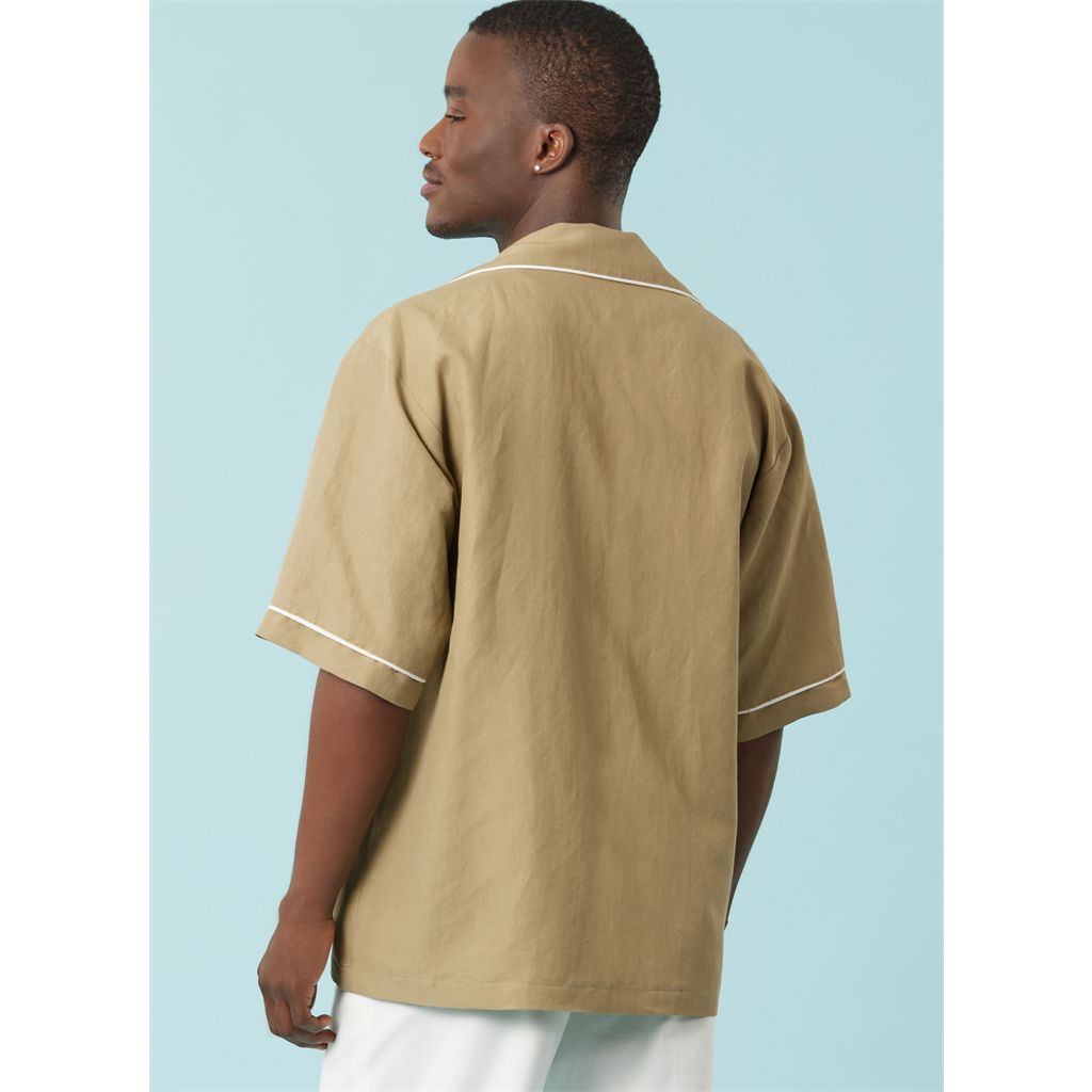 Simplicity Sewing Pattern S3075 Mens Shirts 3075 Image 7 From Patternsandplains.com