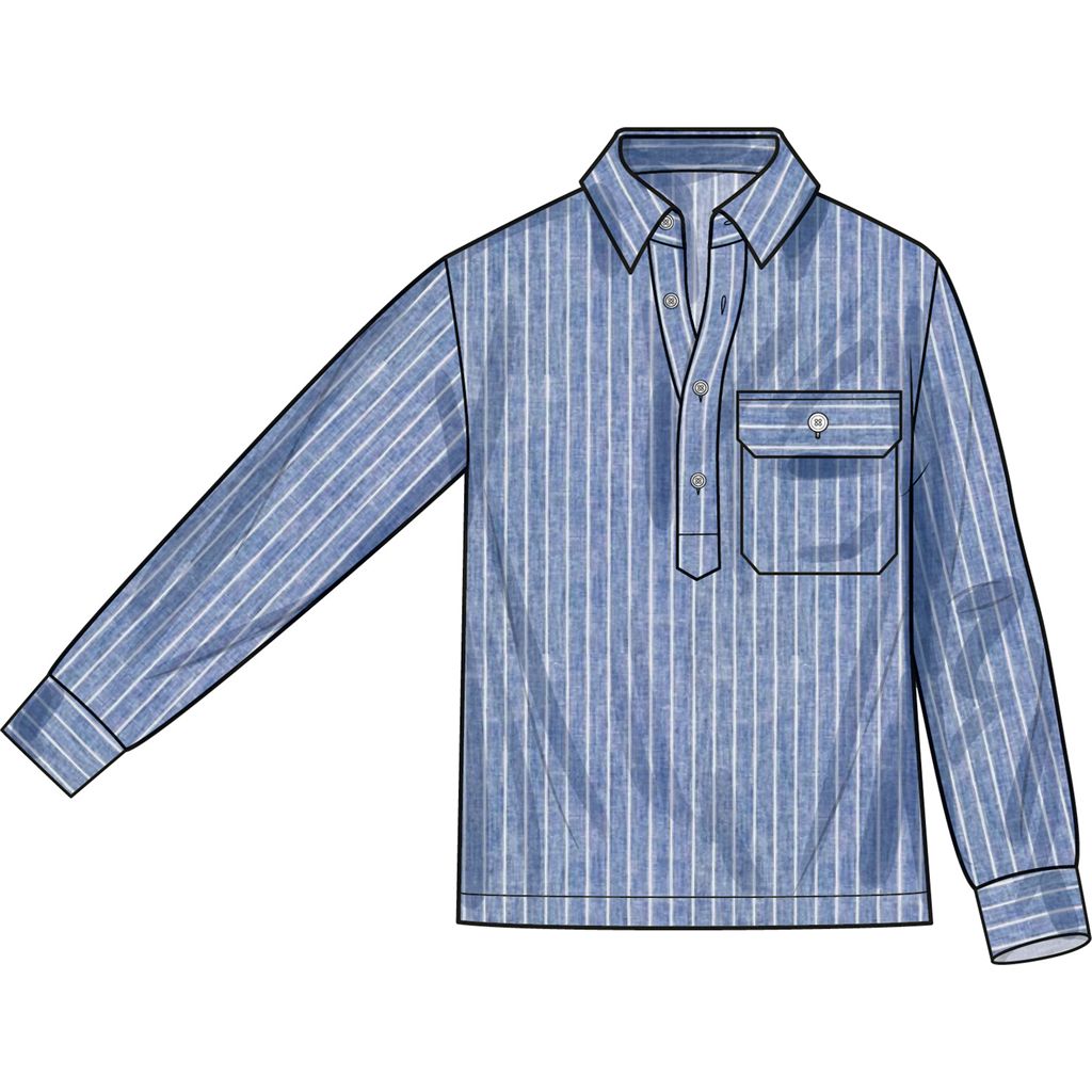 Simplicity Sewing Pattern S3076 Mens Tops Shorts and Pants 3076 Image 4 From Patternsandplains.com