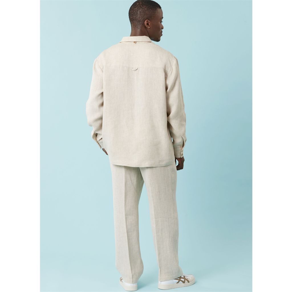 Simplicity Sewing Pattern S3076 Mens Tops Shorts and Pants 3076 Image 8 From Patternsandplains.com