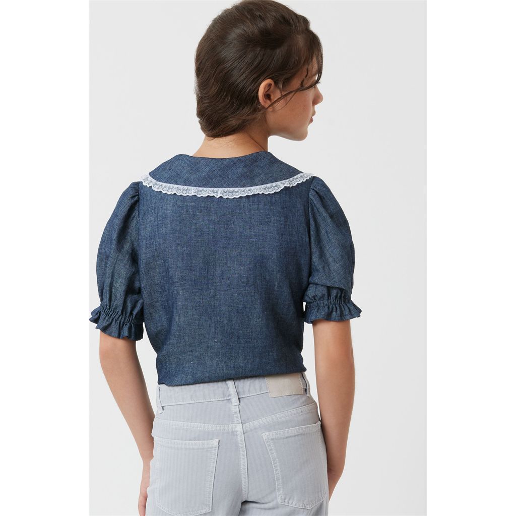 Simplicity Sewing Pattern S3077 Girls Tops 3077 Image 7 From Patternsandplains.com