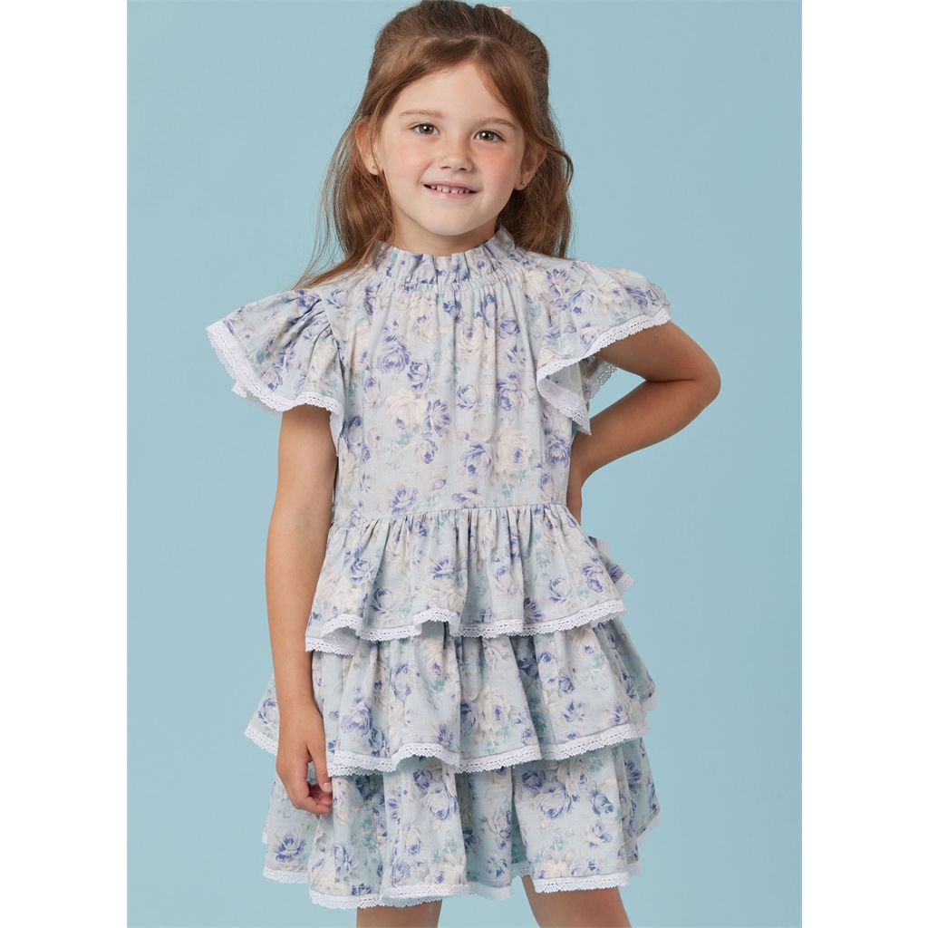 Simplicity Sewing Pattern S3078 Childrens Dresses 3078 Image 2 From Patternsandplains.com