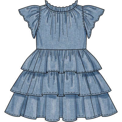 Simplicity Sewing Pattern S3078 Childrens Dresses 3078 Image 3 From Patternsandplains.com
