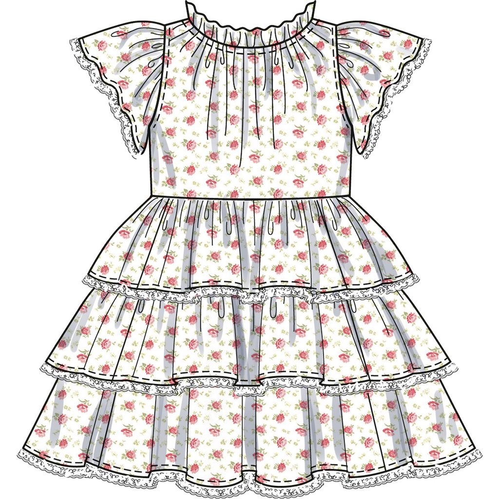 Simplicity Sewing Pattern S3078 Childrens Dresses 3078 Image 4 From Patternsandplains.com
