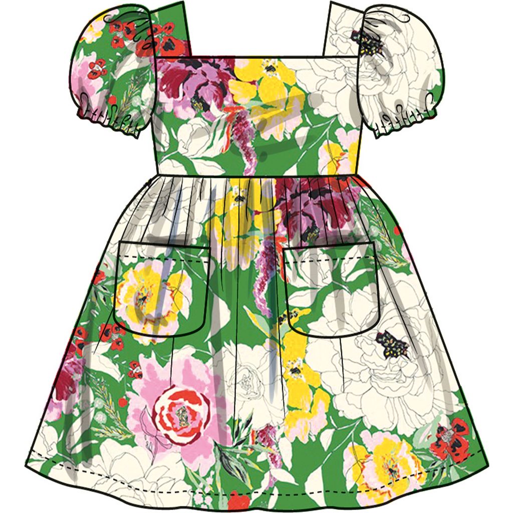 Simplicity Sewing Pattern S3080 Toddlers Dresses 3080 Image 4 From Patternsandplains.com