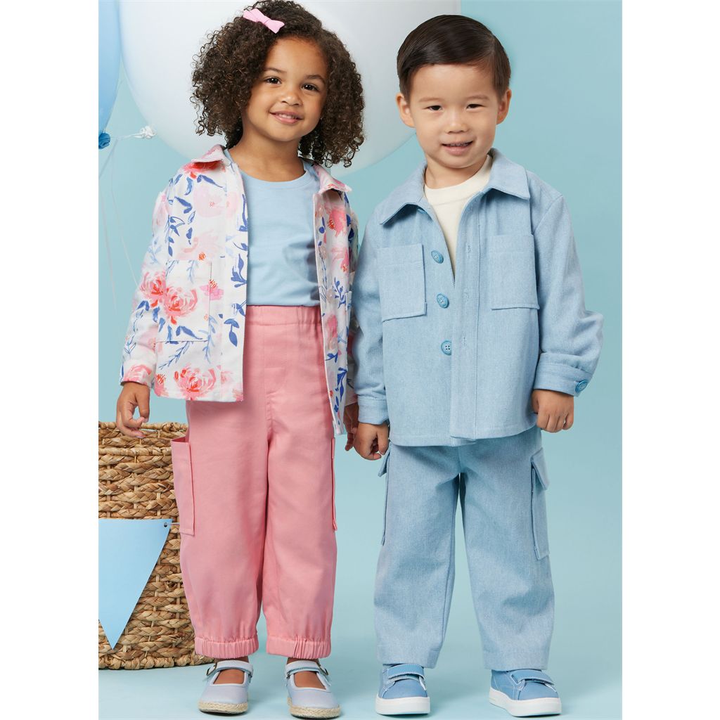 Simplicity Sewing Pattern S3081 Toddlers Jackets and Pants 3081 Image 2 From Patternsandplains.com