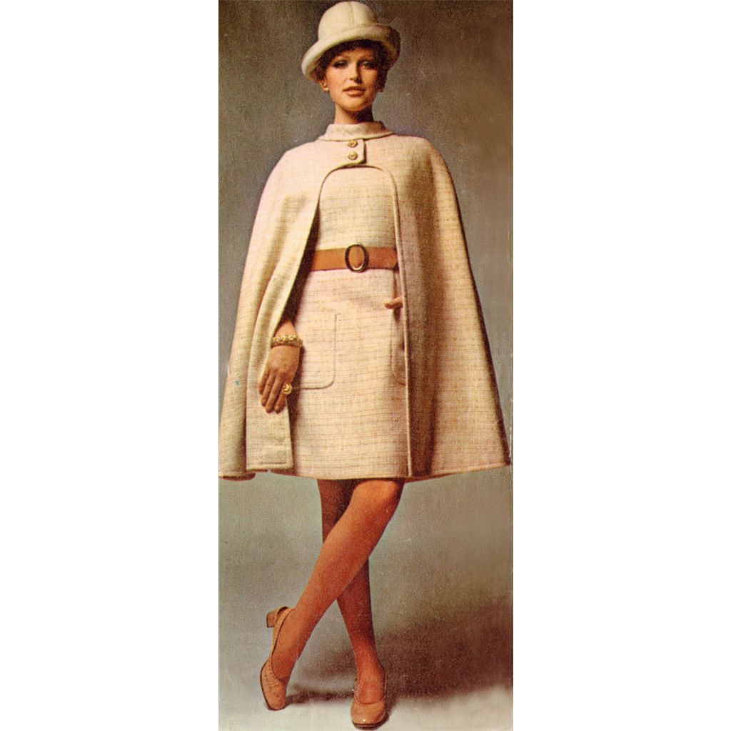 Simplicity Sewing Pattern S3084 Misses Cape and Dress 3084 Image 2 From Patternsandplains.com