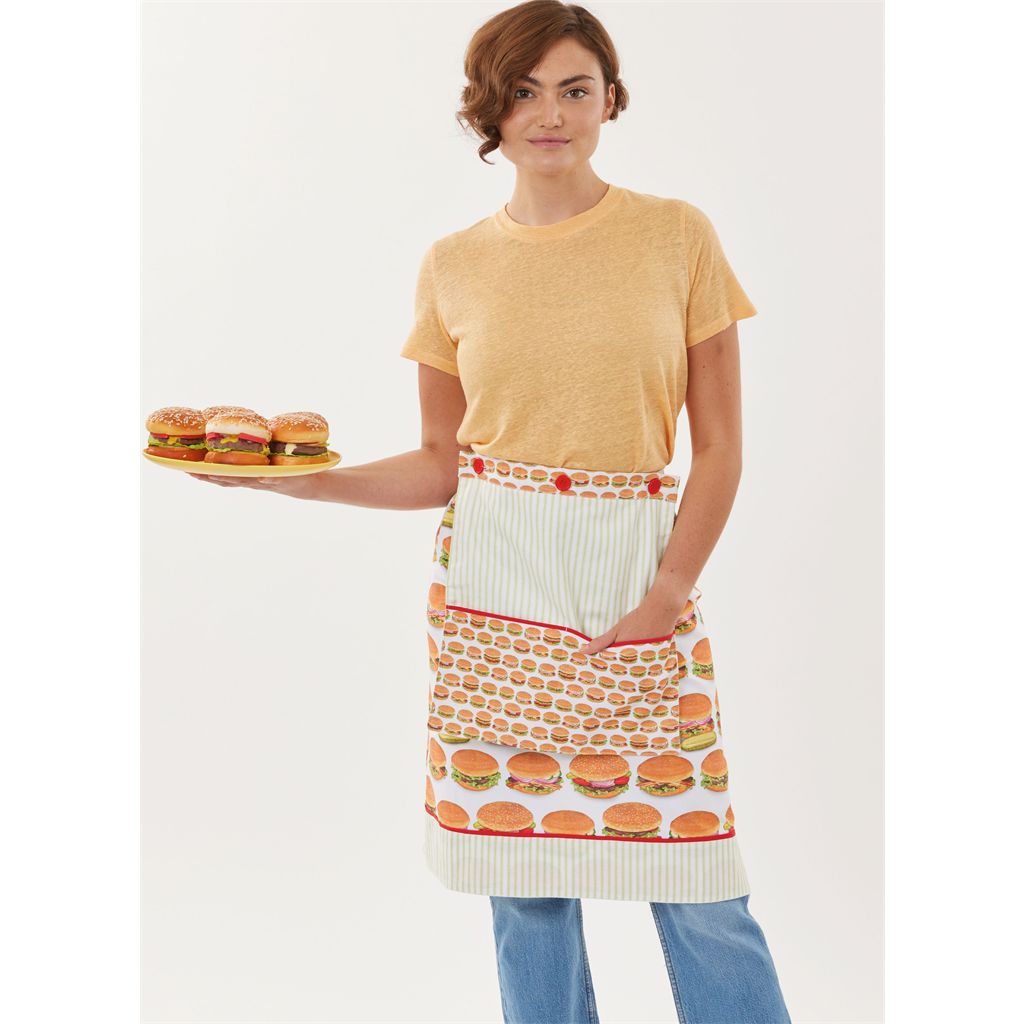 Simplicity Sewing Pattern S3087 Aprons in Sizes S M L and Kitchen Accessories by Carla Reiss 3087 Image 5 From Patternsandplains.com