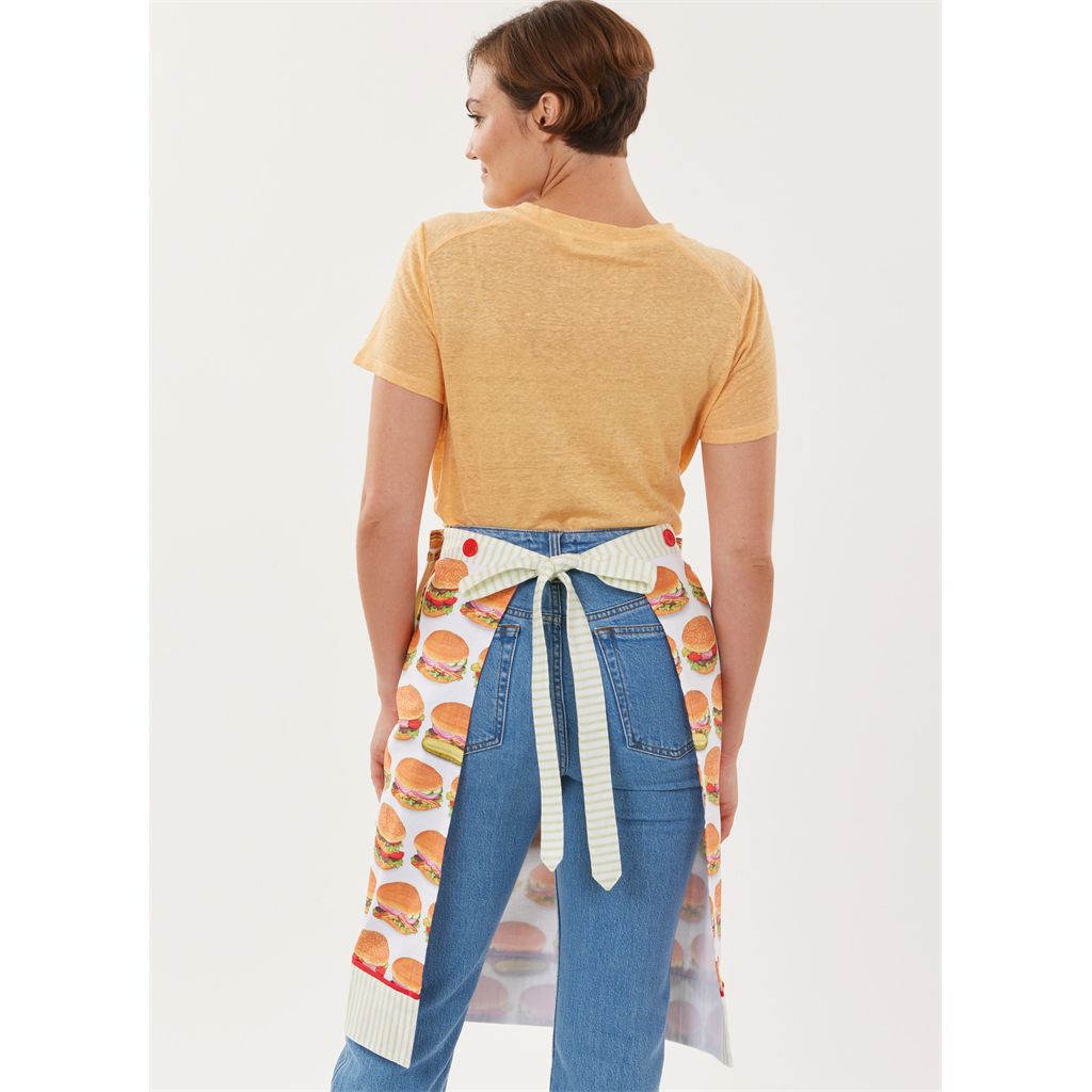 Simplicity Sewing Pattern S3087 Aprons in Sizes S M L and Kitchen Accessories by Carla Reiss 3087 Image 7 From Patternsandplains.com