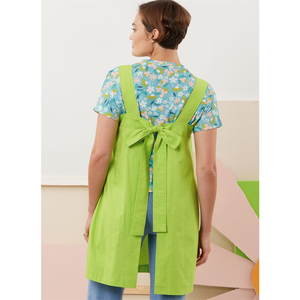 Simplicity Sewing Pattern S3088 Misses Tops Pants and Apron Dresses by Elaine Heigl Designs 3088 Image 9 From Patternsandplains.com