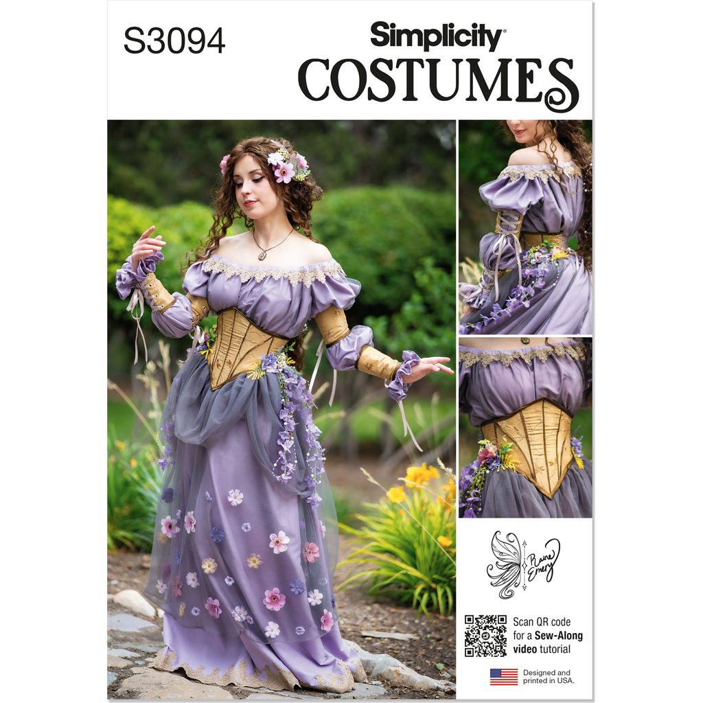 Simplicity Sewing Pattern S3094 Misses Costume by Raine Emery 3094 Image 1 From Patternsandplains.com