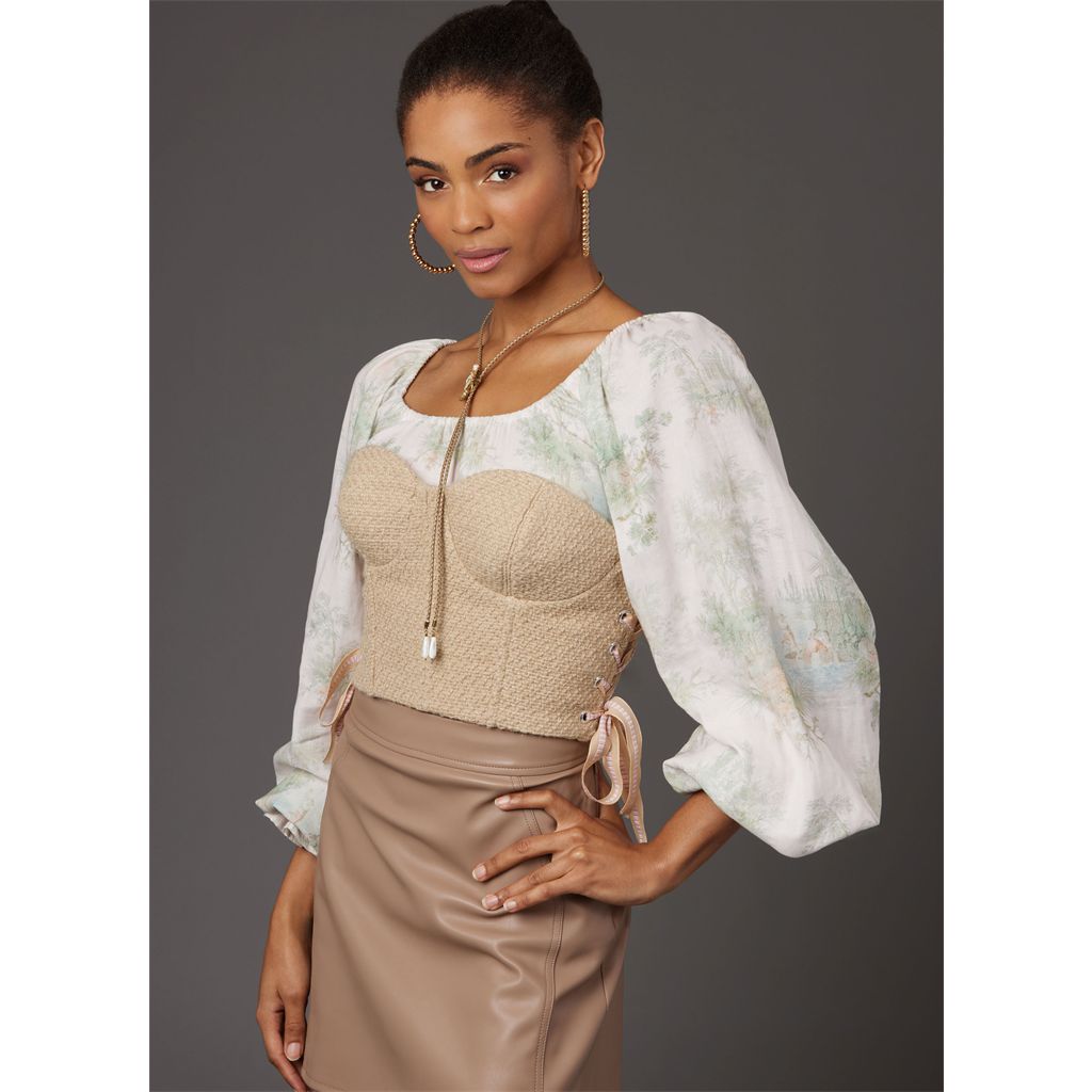 Simplicity Sewing Pattern S3095 Design Your Own Corset 3095 Image 5 From Patternsandplains.com