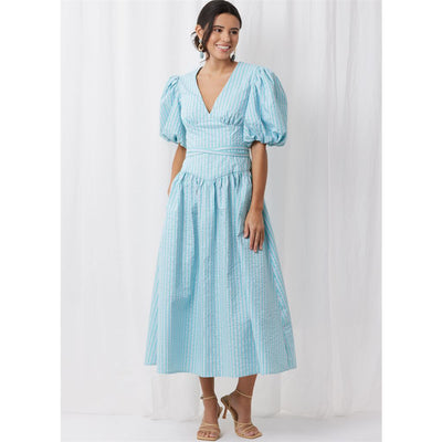 Simplicity Sewing Pattern S3096 Misses and Womens Dress with Length and Sleeve Variations 3096 Image 2 From Patternsandplains.com