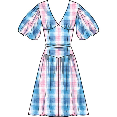 Simplicity Sewing Pattern S3096 Misses and Womens Dress with Length and Sleeve Variations 3096 Image 3 From Patternsandplains.com