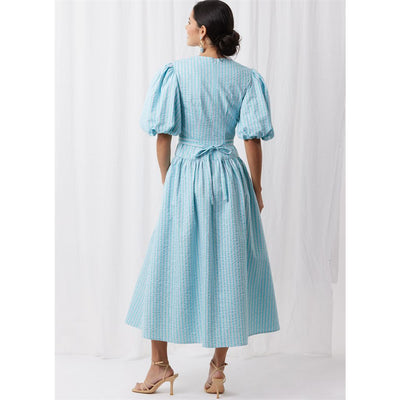 Simplicity Sewing Pattern S3096 Misses and Womens Dress with Length and Sleeve Variations 3096 Image 6 From Patternsandplains.com