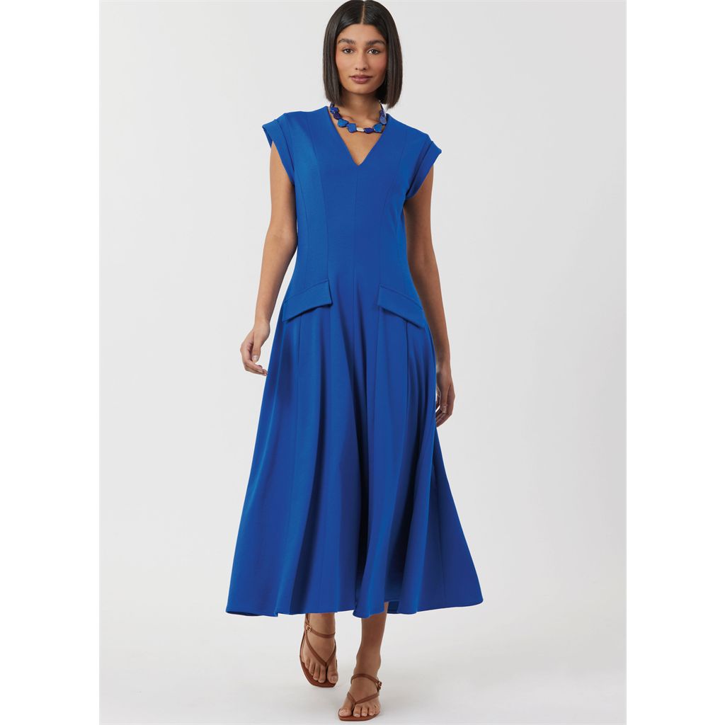 Simplicity Sewing Pattern S3097 Misses Dress with Length and Sleeve Variations 3097 Image 2 From Patternsandplains.com