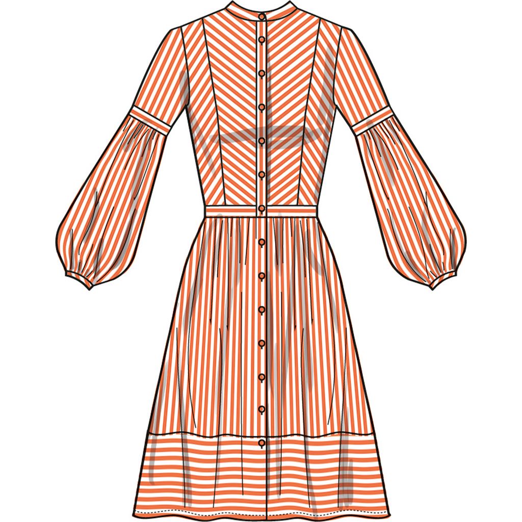 Simplicity Sewing Pattern S3098 Misses Dress with Sleeve and Length Variations 3098 Image 4 From Patternsandplains.com