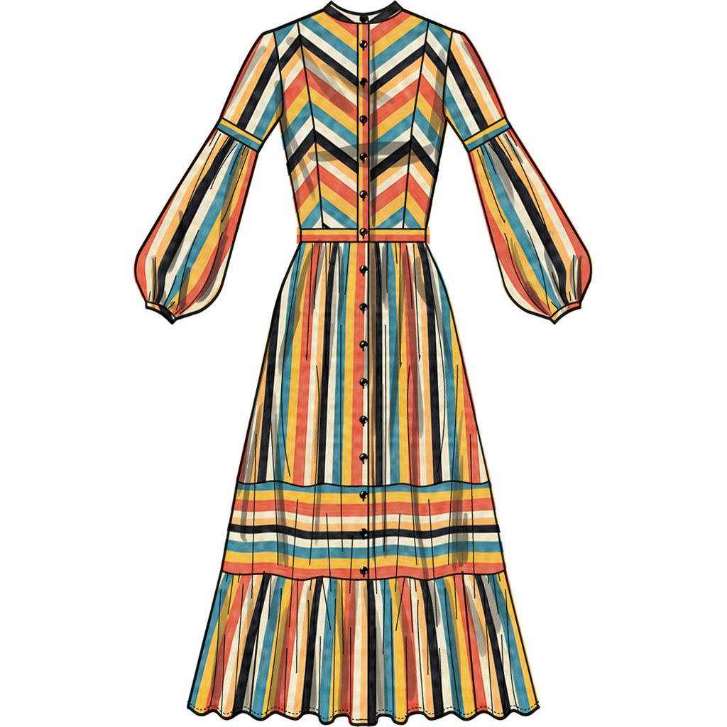 Simplicity Sewing Pattern S3098 Misses Dress with Sleeve and Length Variations 3098 Image 5 From Patternsandplains.com