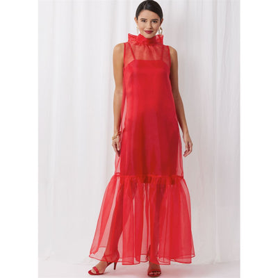 Simplicity Sewing Pattern S3100 Misses Special Occasion Dress and Slip 3100 Image 2 From Patternsandplains.com