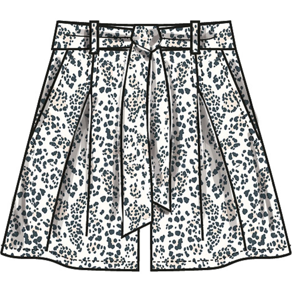 Simplicity Sewing Pattern S3106 Misses Shorts and Pants with Tie Belt 3106 Image 3 From Patternsandplains.com