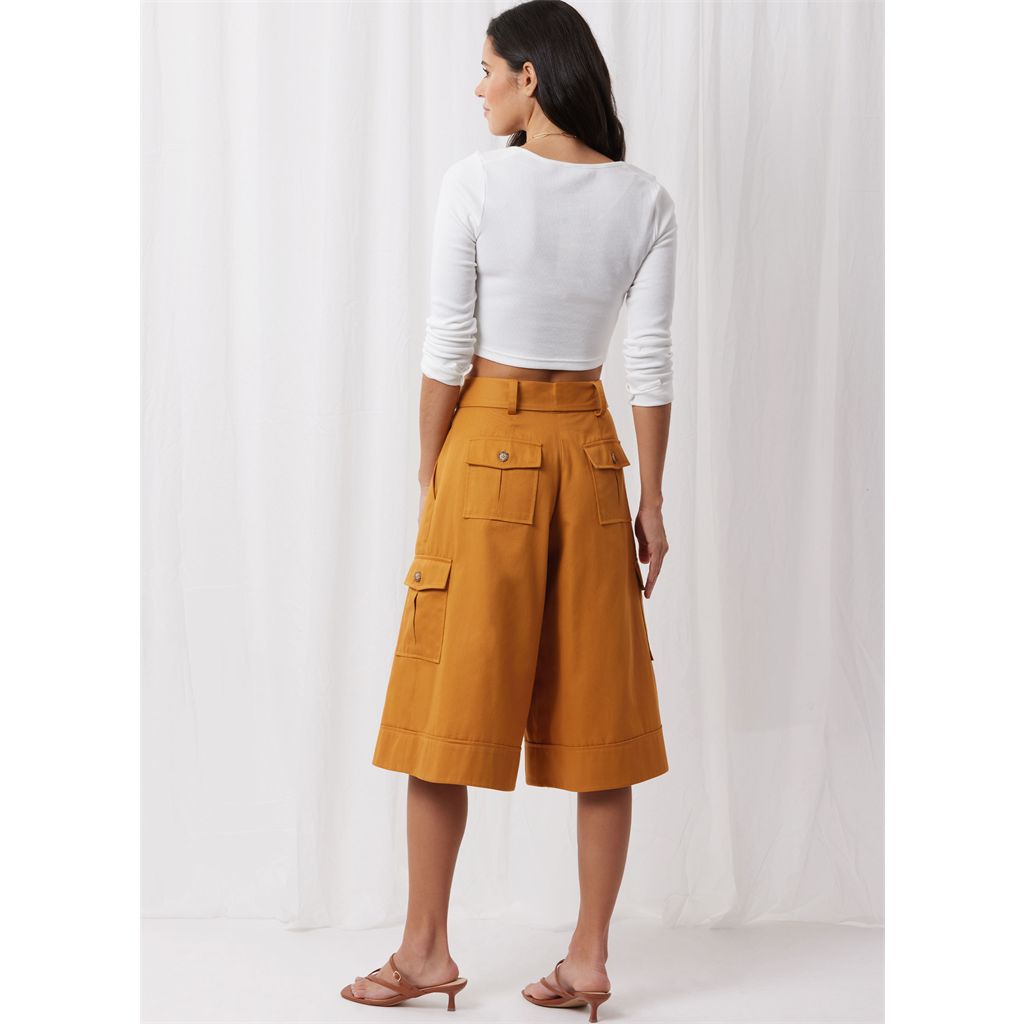 Simplicity Sewing Pattern S3106 Misses Shorts and Pants with Tie Belt 3106 Image 7 From Patternsandplains.com