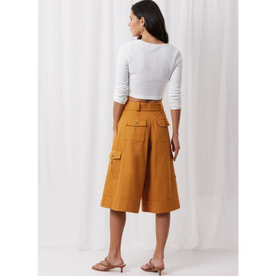 Simplicity Sewing Pattern S3106 Misses Shorts and Pants with Tie Belt 3106 Image 7 From Patternsandplains.com