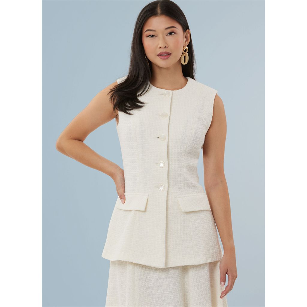 Simplicity Sewing Pattern S3108 Misses Vest Skirt and Pants by American Sewing Guild 3108 Image 2 From Patternsandplains.com