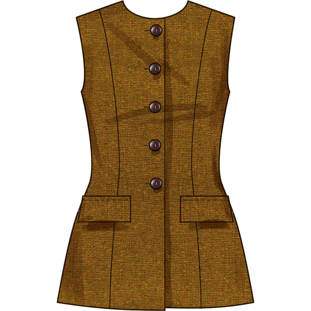 Simplicity Sewing Pattern S3108 Misses Vest Skirt and Pants by American Sewing Guild 3108 Image 3 From Patternsandplains.com