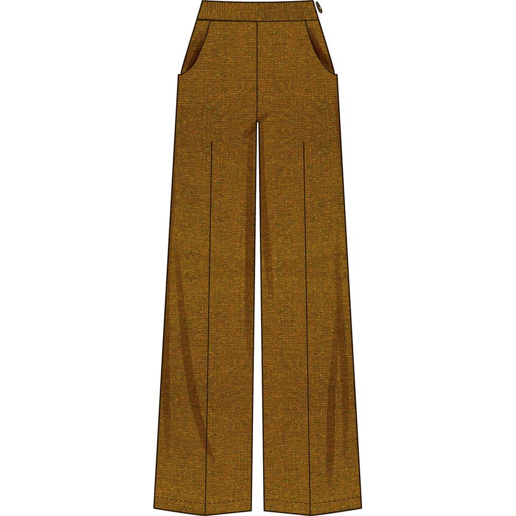 Simplicity Sewing Pattern S3108 Misses Vest Skirt and Pants by American Sewing Guild 3108 Image 5 From Patternsandplains.com